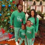 Christmas Matching Family Pajamas Exclusive Design It is The Wonderful Time Red Pajamas Set