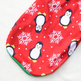 Christmas Santa Claus Elk Snowman Penguin Pet Dog Clothes