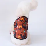 Halloween Bat Magic Hat Pumpkin T-shirt Dog Pet Clothes