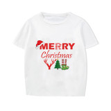 Christmas Matching Family Pajamas Exclusive Design Merry Christmas with Hat Short Pajamas Set