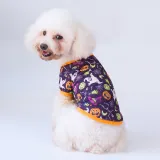 Halloween Bat Magic Hat Pumpkin T-shirt Dog Pet Clothes