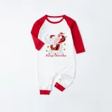Christmas Matching Family Pajamas Merry Christmas Santa Claus Elephant Gray Pajamas Set