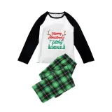 Christmas Matching Family Pajamas Antler Merry Christmas Ya Filthy Animal Pajamas Set