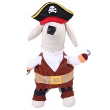 Pet Dog Cat Cloth Police Halloween Cosplay Costume Puppy Cloth