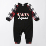 Christmas Matching Family Pajamas Exclusive Design Christmas Santa Squad Red Pajamas Set