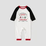 Christmas Matching Family Pajamas Exclusive Design Dreaming White Christmas Black White Plaids Pajamas Set