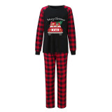 Christmas Matching Family Pajamas Exclusive Design Gnomies Your Are All Merry Christmas Black Pajamas Set