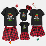 Christmas Matching Family Pajamas Exclusive Design Elf Feliz Navidad Black Pajamas Set