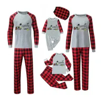 Halloween Matching Family Pajamas Exclusive Design Happy Halloween Gray Pajamas Set