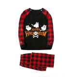 Halloween Matching Family Pajamas Exclusive Design Three Ghosts Black Pajamas Set