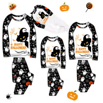 Halloween Matching Family Pajamas Exclusive Design The Witch White Pajamas Set