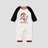 Christmas Matching Family Pajamas Exclusive Design Penguin Feliz Navidad White Pajamas Set