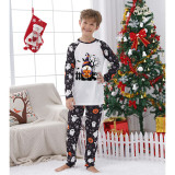 Halloween Matching Family Pajamas Exclusive Design Gnomies And Pumpkin White Pajamas Set