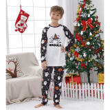Halloween Matching Family Pajamas Exclusive Design Let's Go Ghouls Ghost White Pajamas Set