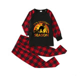 Halloween Matching Family Pajamas Exclusive Design It's Spooky Season Cat Black Pajamas Set