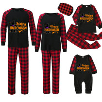 Halloween Matching Family Pajamas Exclusive Design Happy Halloween Witch Black Pajamas Set