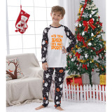 Halloween Matching Family Pajamas Exclusive Design This The Season To Be Spooky White Pajamas Set