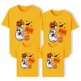 Halloween Matching Family Tops Exclusive Design Pumpkins Ghost T-shirts
