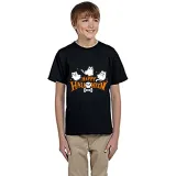 Halloween Kids Boy&Girl Tops Exclusive Design Three Ghosts T-shirts
