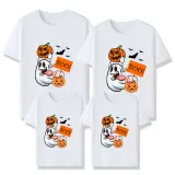 Halloween Matching Family Tops Exclusive Design Pumpkins Ghost T-shirts