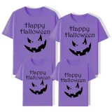 Halloween Matching Family Tops Exclusive Design Pumpkin Ghostface T-shirts