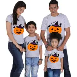 Halloween Matching Family Tops Exclusive Design Witch's Hat Pumpkin T-shirts