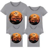 Halloween Matching Family Tops Exclusive Design Moon T-shirts