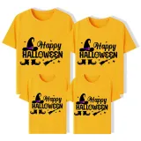 Halloween Matching Family Tops Exclusive Design Happy Halloween Witch T-shirts