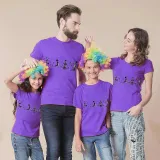 Halloween Matching Family Tops Exclusive Design Four Sport Skeletons Skeletons T-shirts