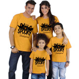 Halloween Matching Family Tops It's Spooky Season Ghosts Gray T-shirts