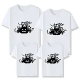 Halloween Matching Family Tops Exclusive Design Three Ghosts T-shirts