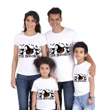 Halloween Matching Family Tops Exclusive Design Two Cats Pumpkin T-shirts