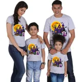 Halloween Matching Family Tops Exclusive Design The Castle And Witch T-shirts