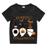 Halloween Kids Boy&Girl Tops Exclusive Design Three Gnomies T-shirts