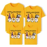 Halloween Matching Family Tops Three Gnomies Trick Or Treat T-shirts