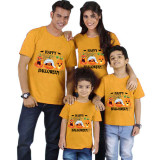 Halloween Matching Family Pajamas Exclusive Design Mummy Pumpkin T-shirts