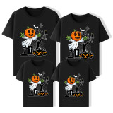 Halloween Matching Family Pajamas Exclusive Design Tomb Pumpkin T-shirts