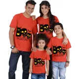 Halloween Matching Family Tops Exclusive Design Boo Squad Skulls T-shirts