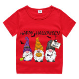 Halloween Kids Boy&Girl Tops Three Gnomies Trick Or Treat T-shirts