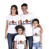 Halloween Matching Family Tops Exclusive Design October 31 Pumpkin T-shirts