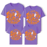 Halloween Matching Family Tops Exclusive Design It's Spooky Season T-shirts