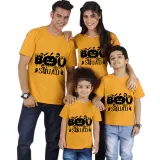 Halloween Matching Family Tops Exclusive Design Boo Squad Pumpkins T-shirts