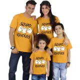 Halloween Matching Family Tops Exclusive Design Squad Ghouls Ghosts T-shirts