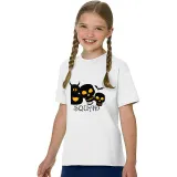Halloween Kids Boy&Girl Tops Exclusive Design Boo Squad Skulls T-shirts