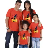 Halloween Matching Family Tops Exclusive Design Cat And Pumpkin T-shirts