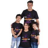 Halloween Matching Family Tops Exclusive Design Witch Hat Boots T-shirts