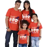 Halloween Matching Family Tops Exclusive Design The Boo Crew Skulls T-shirts