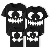 Halloween Matching Family Tops Exclusive Design Sawtooth Ghostface Red T-shirts