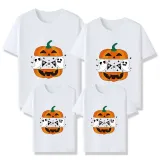 Halloween Matching Family Tops Exclusive Design Pumpkin With Ghosts T-shirts
