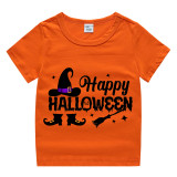 Halloween Kids Boy&Girl Tops Exclusive Design Witch T-shirts